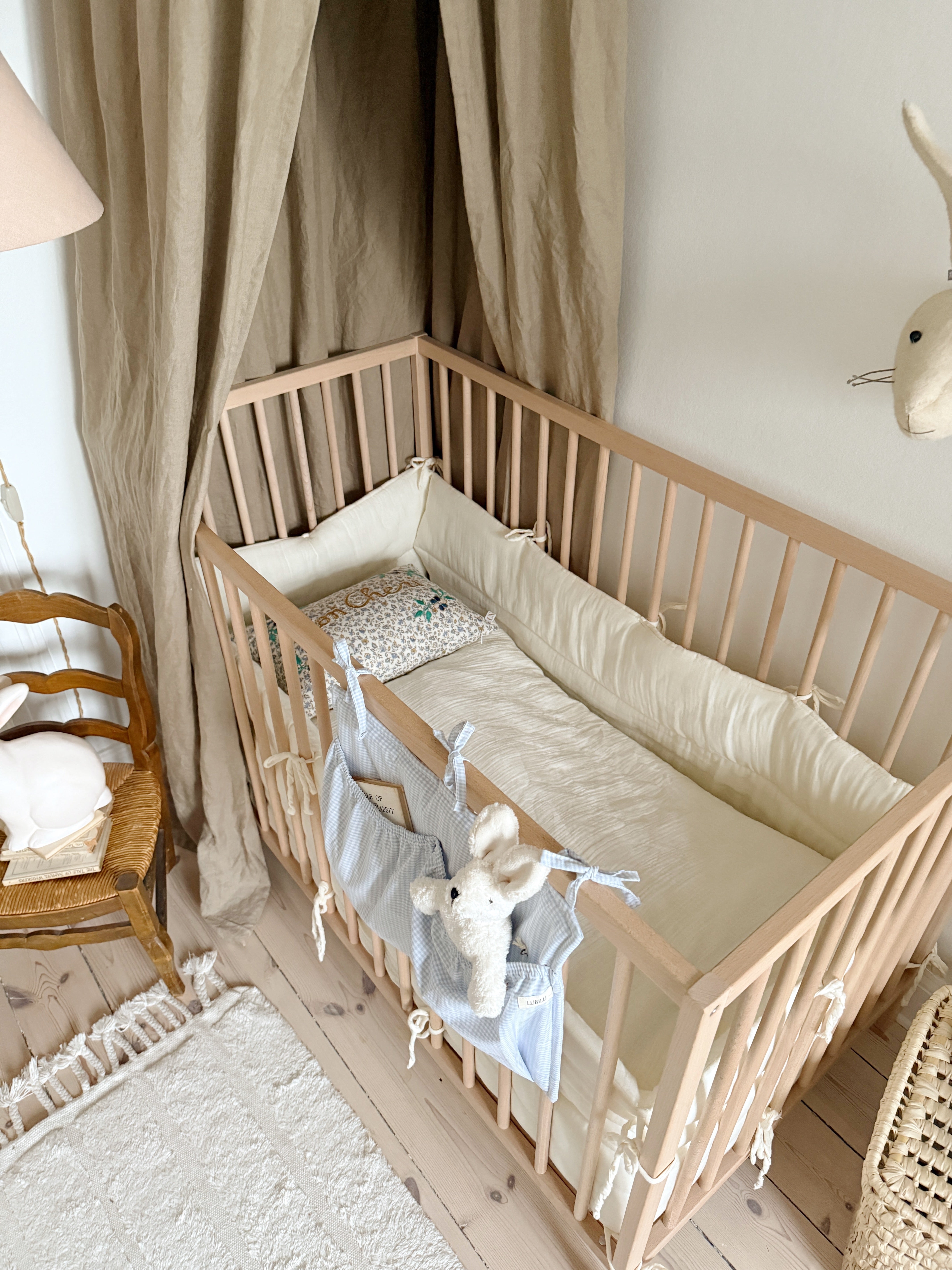 Mini Check Playmat Soft Blue