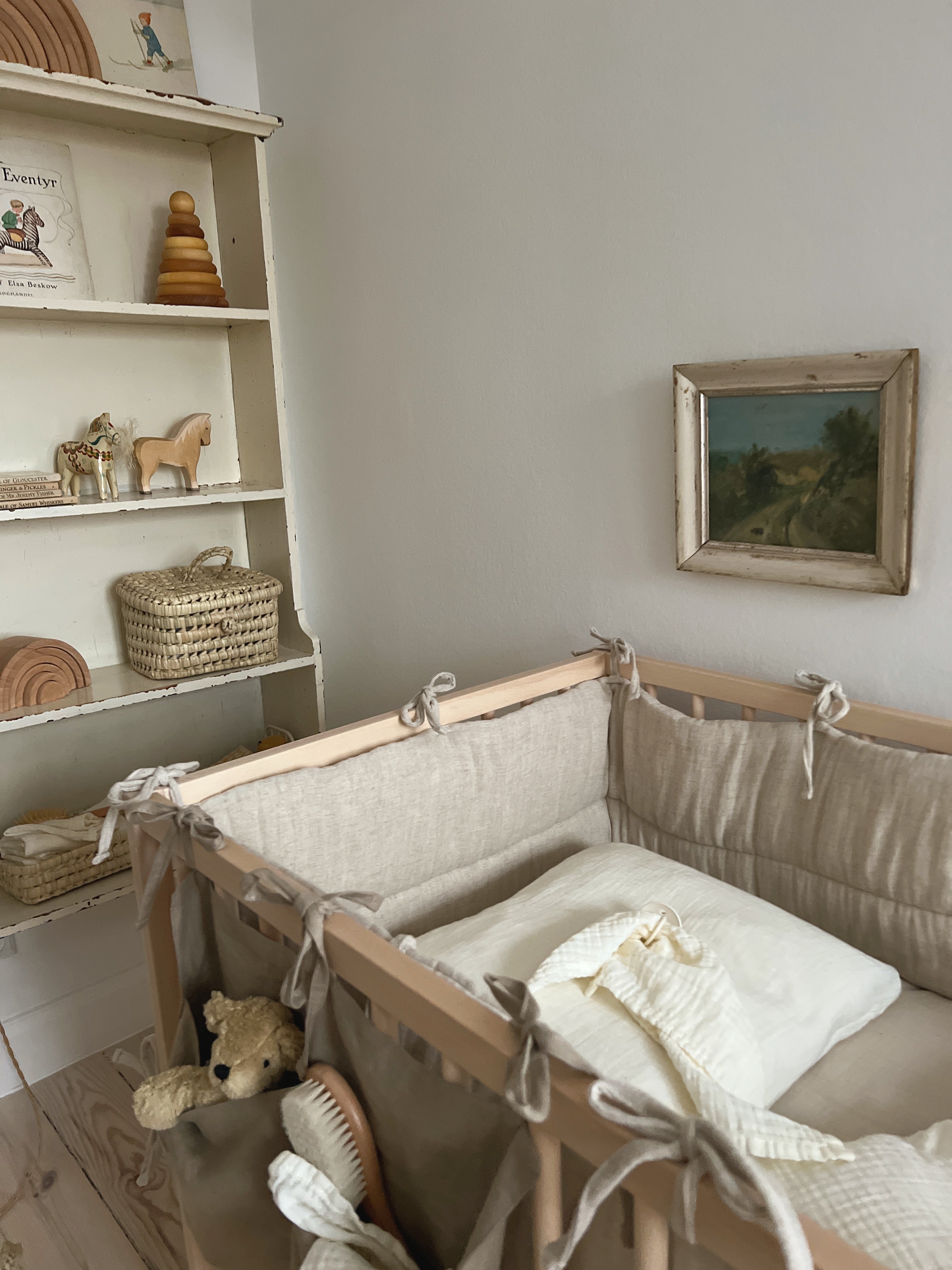 Linen Bed Bumper