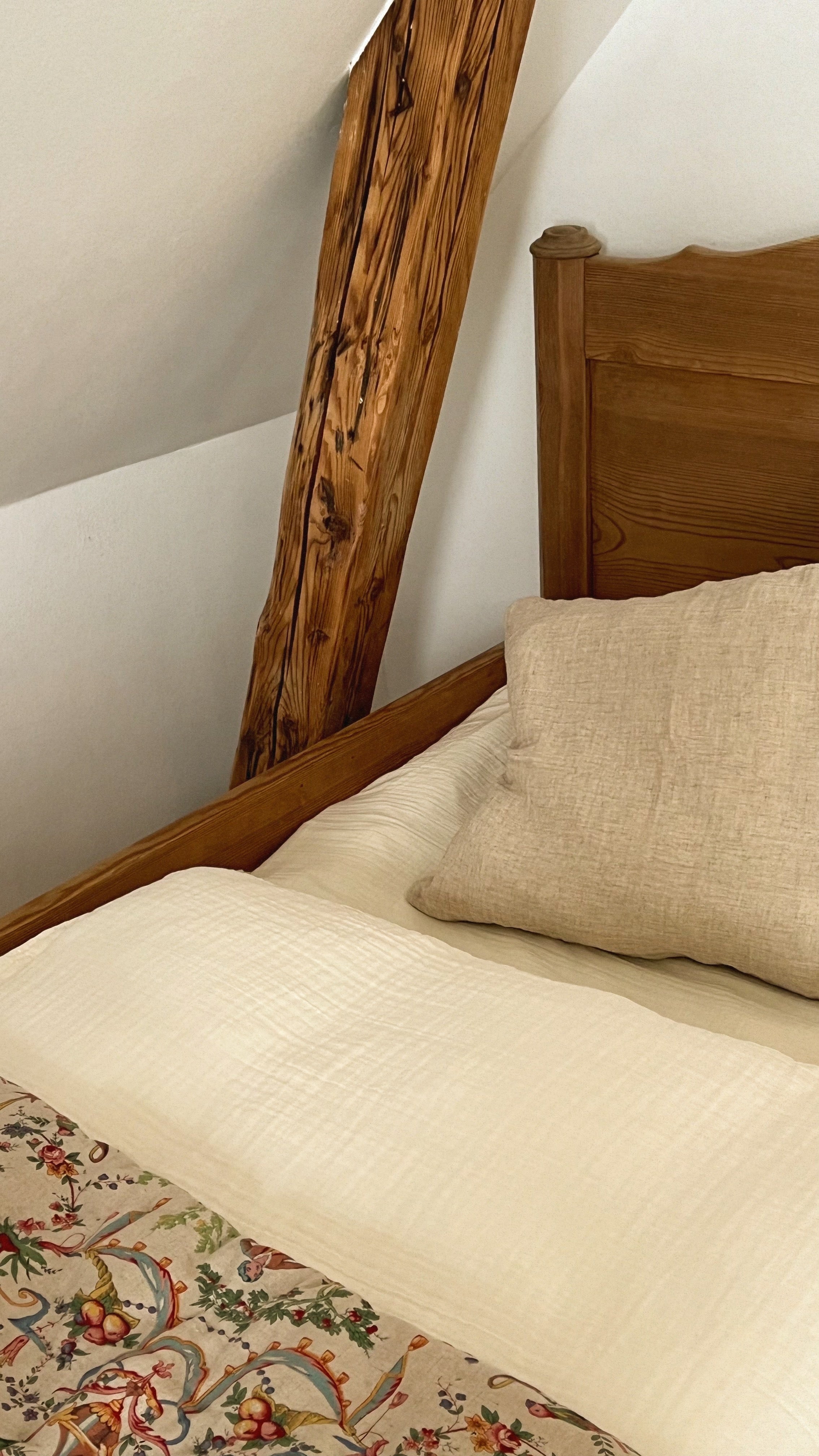 Muslin Bedding Junior Cream