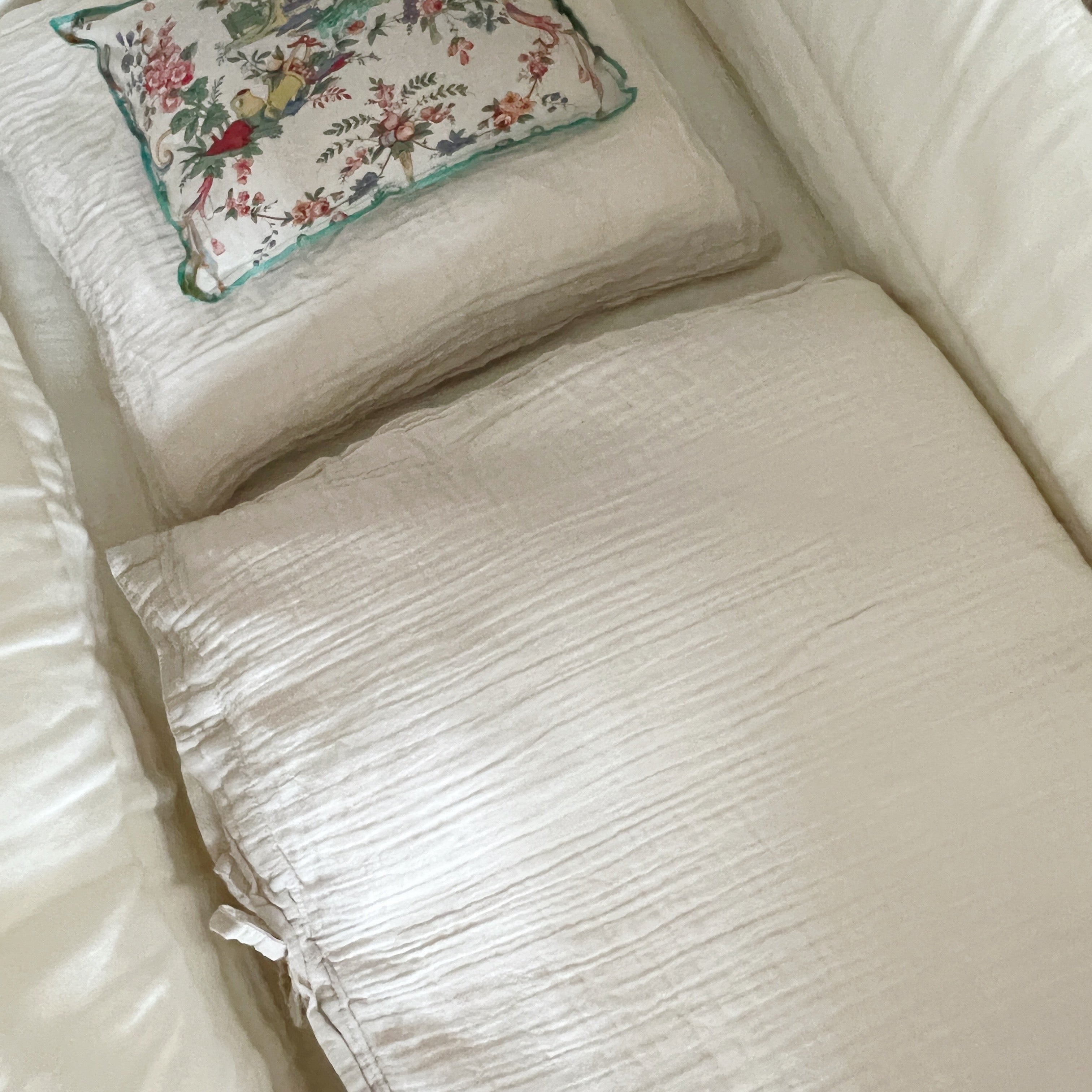 Muslin Bedding Junior Beige