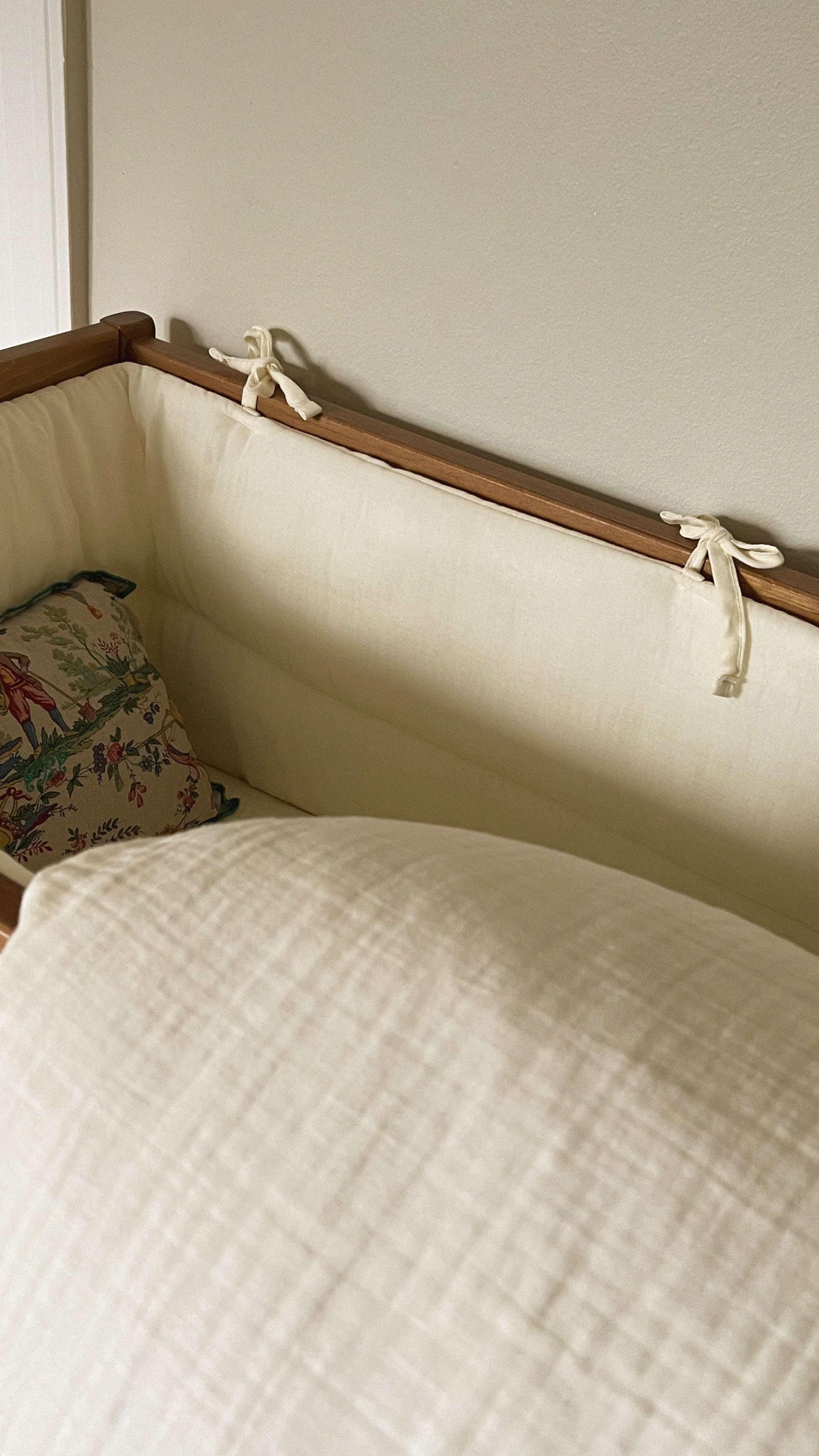 Muslin Bedding Baby Cream