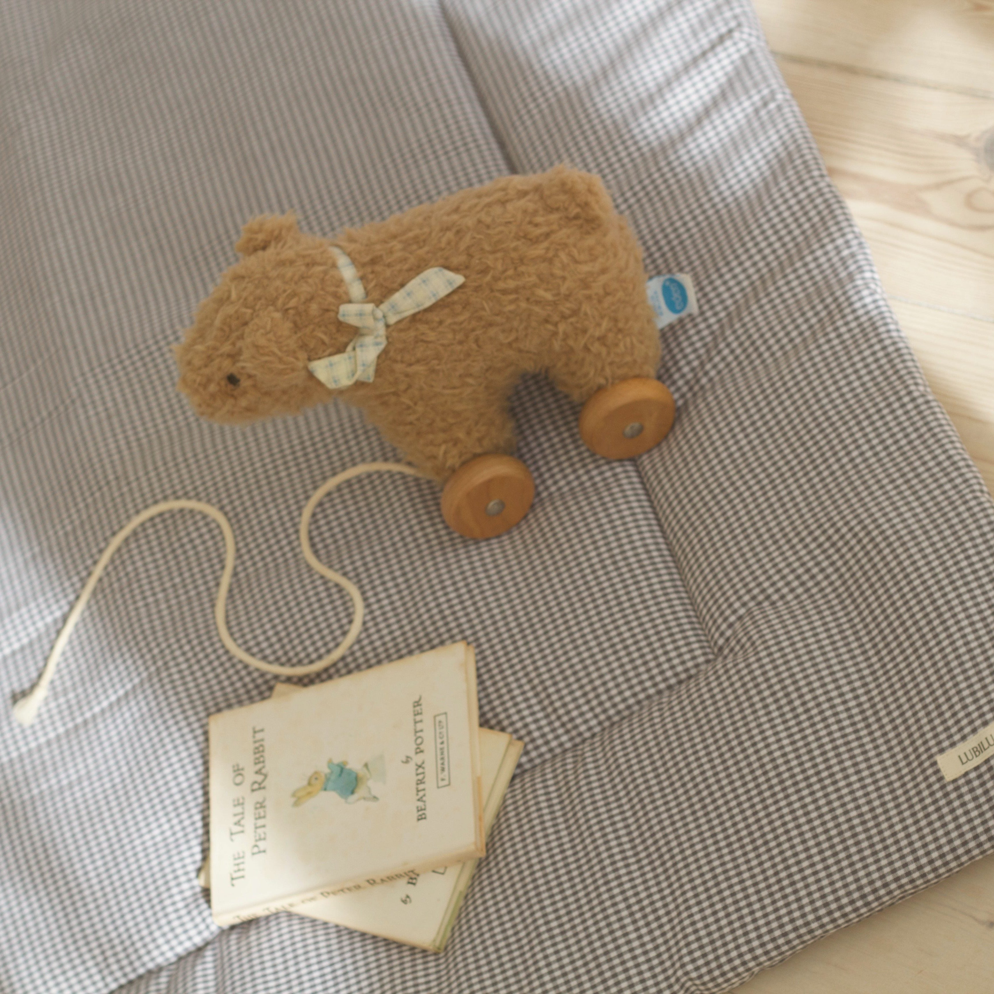 Mini Check Playmat Grey