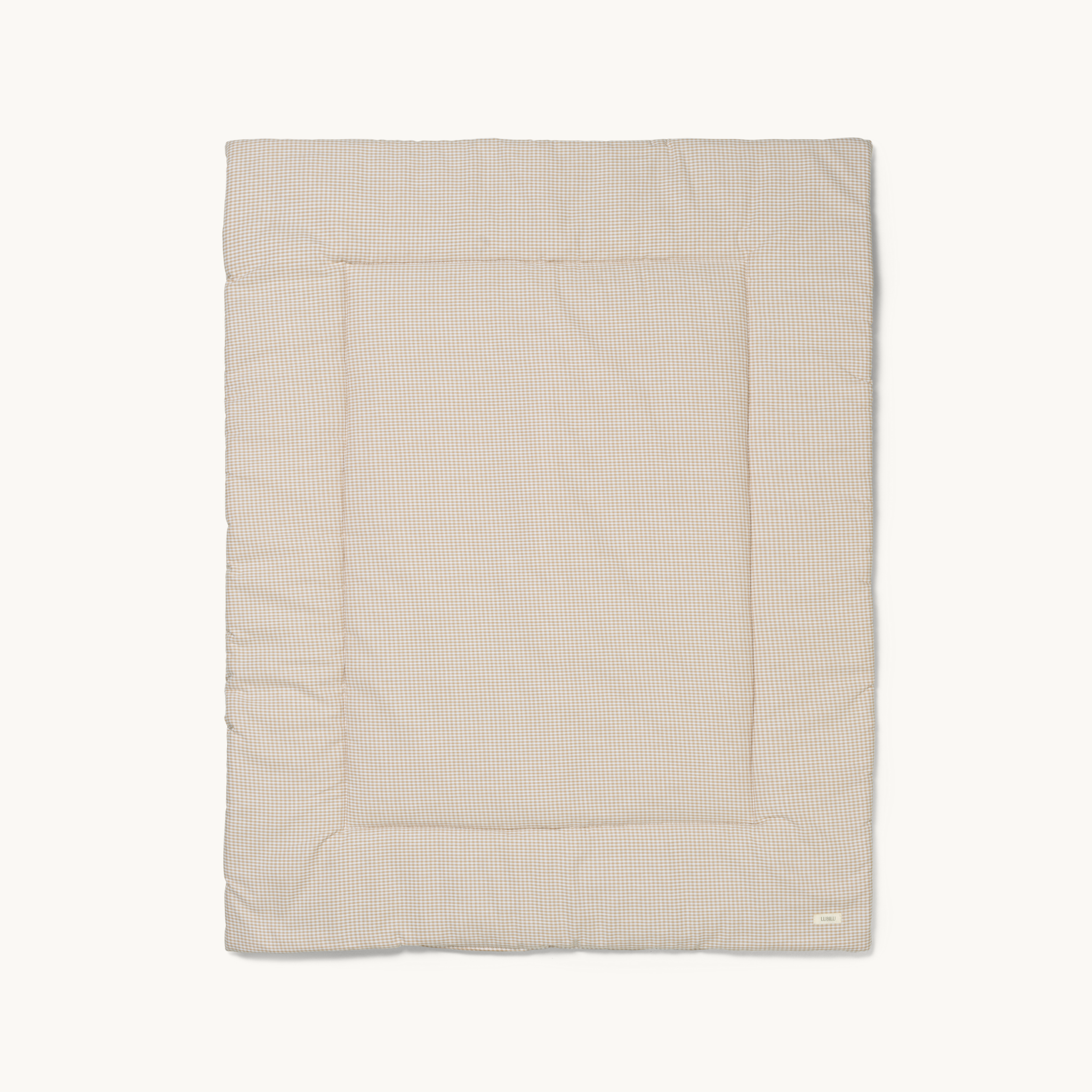 Mini Check Playmat Beige