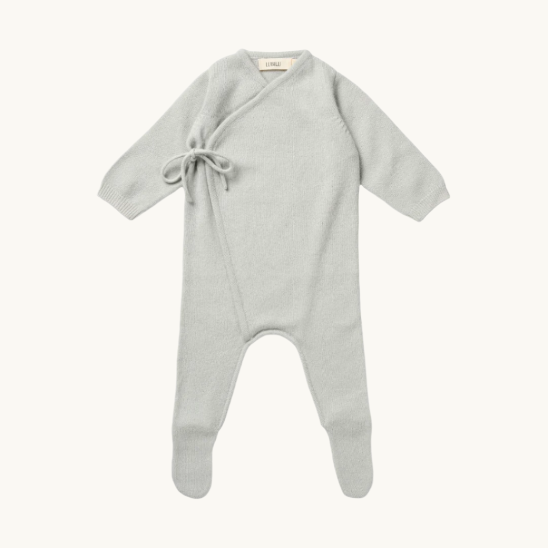 Lubilu Baby Cashmere Suit Light Blue