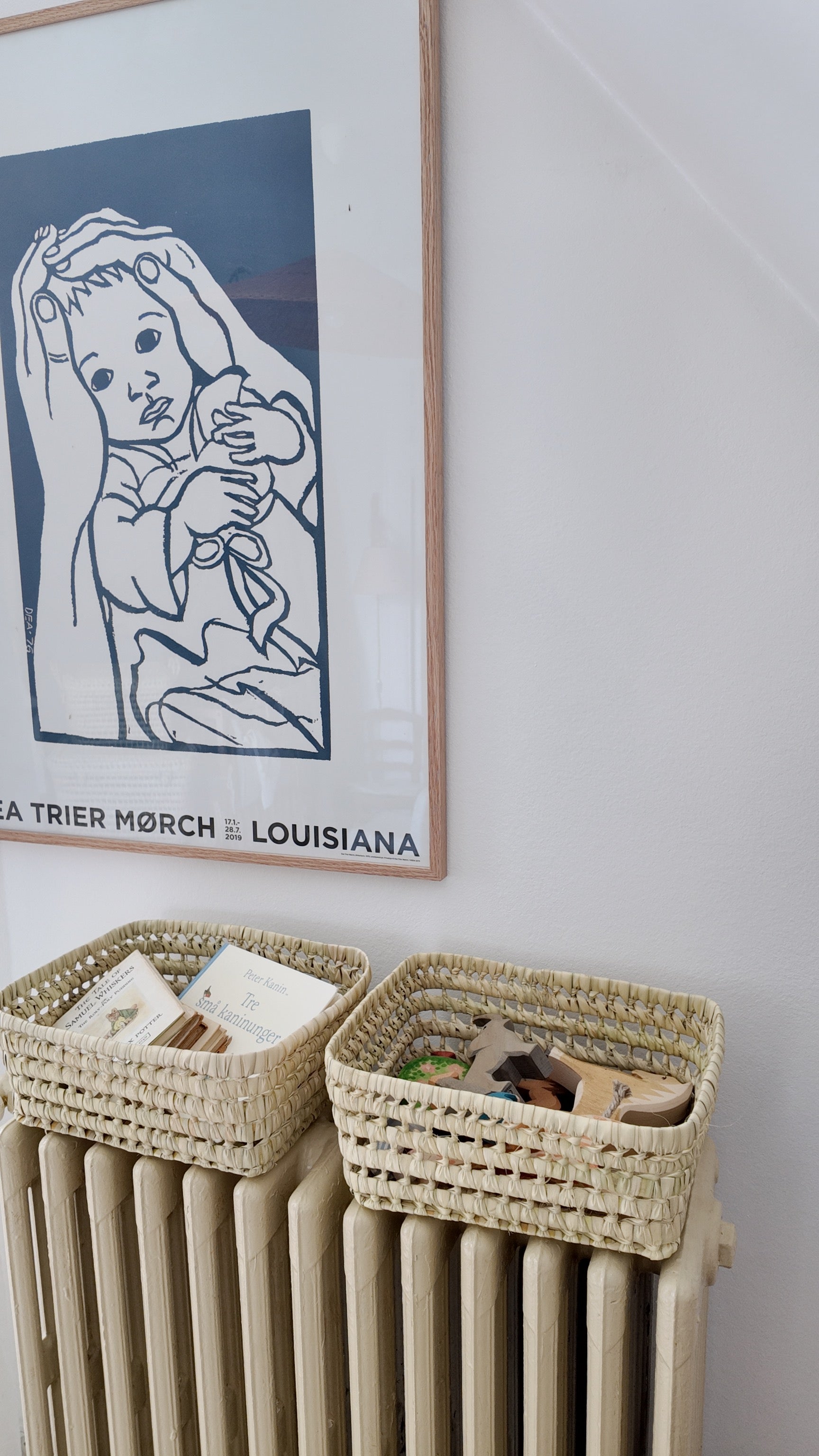 Palm Leaf Basket L31
