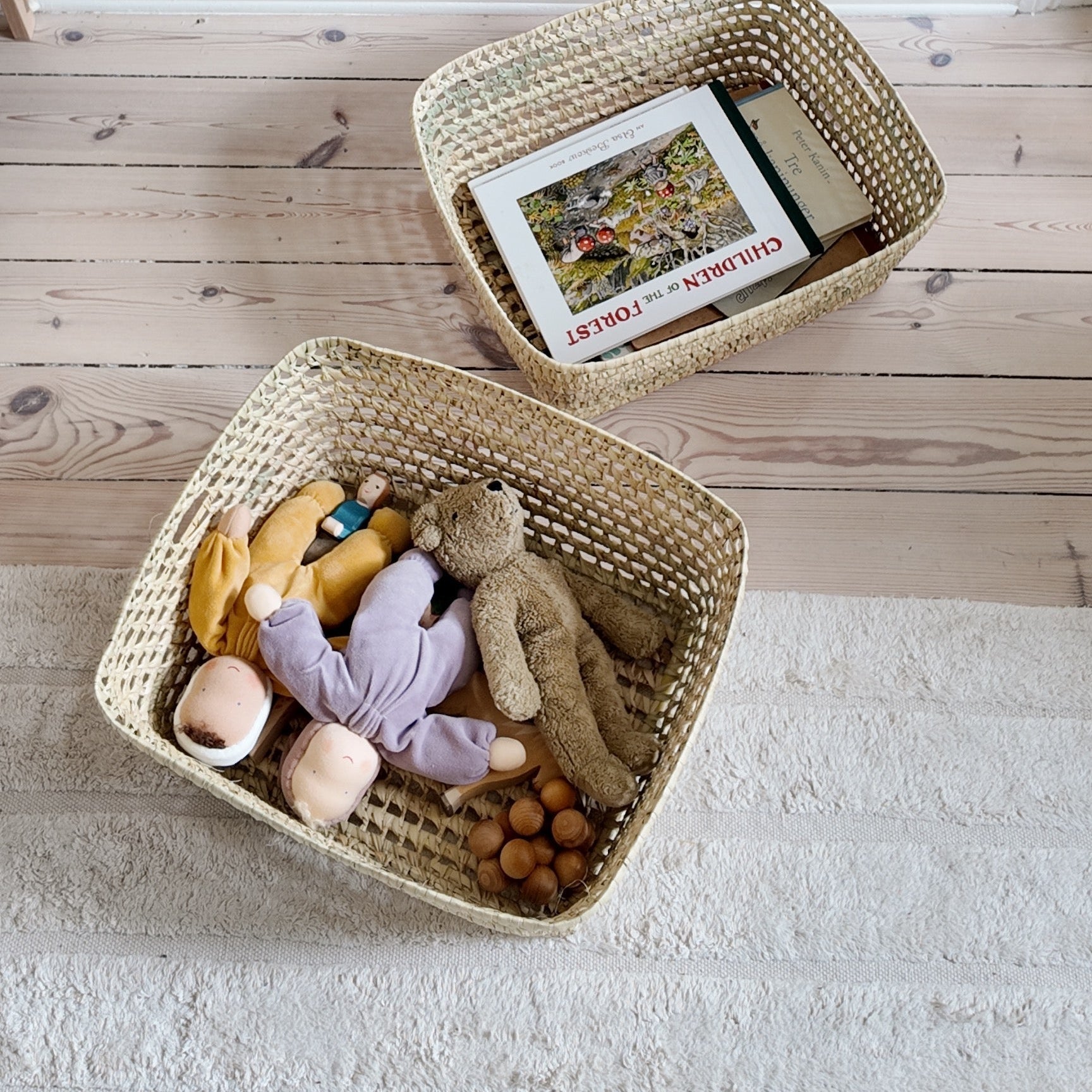 Palm Leaf Basket L48