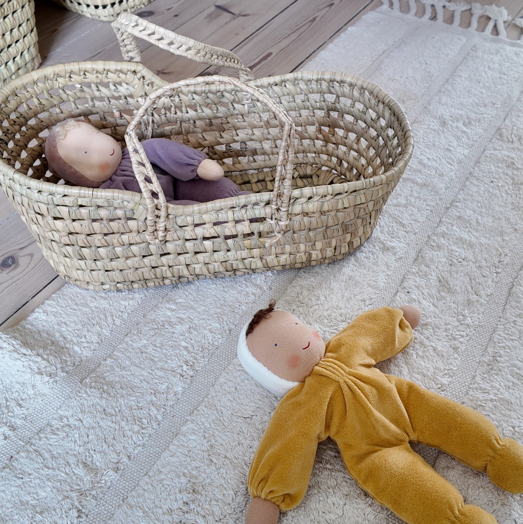 Doll Basket Palm leaf