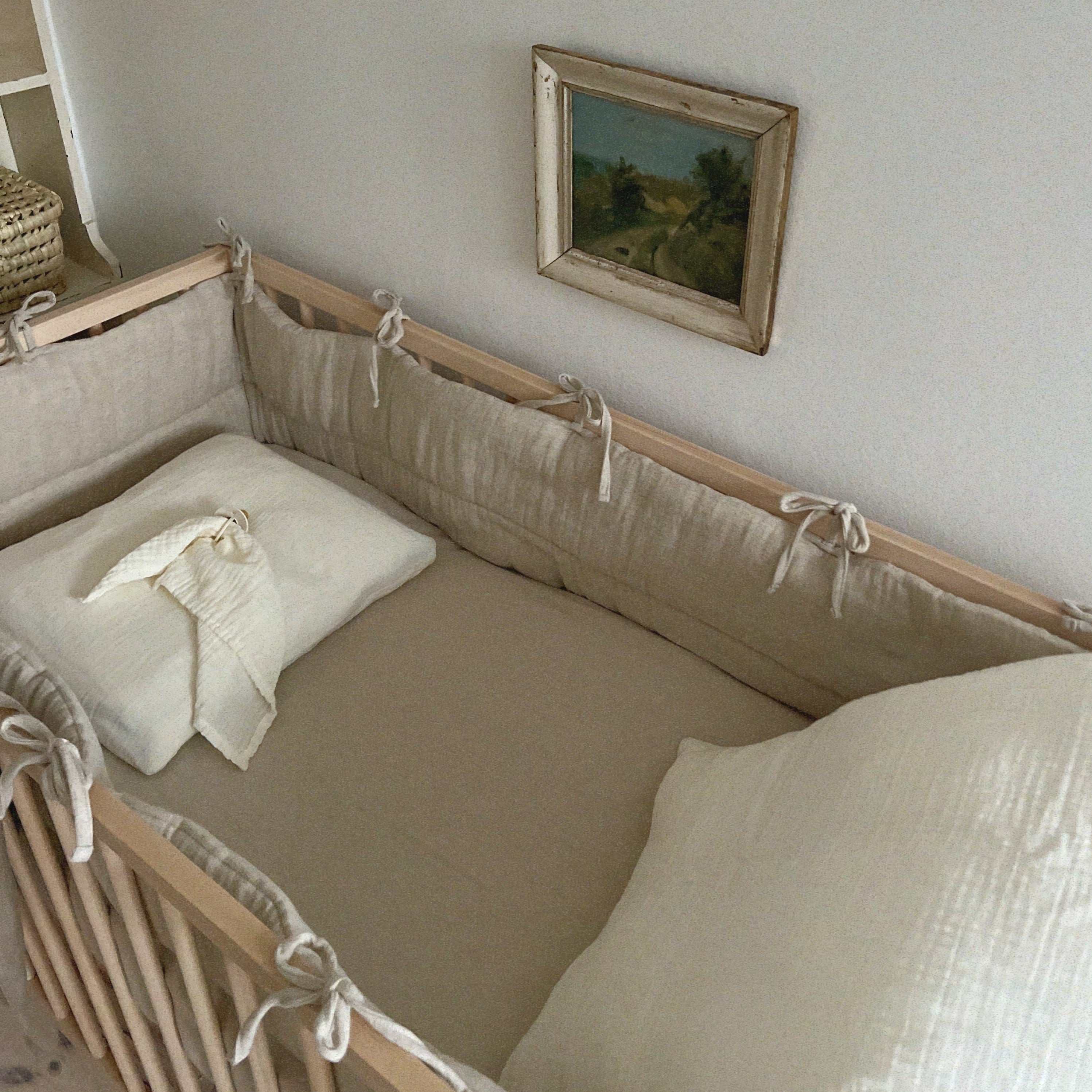Linen Bed Bumper