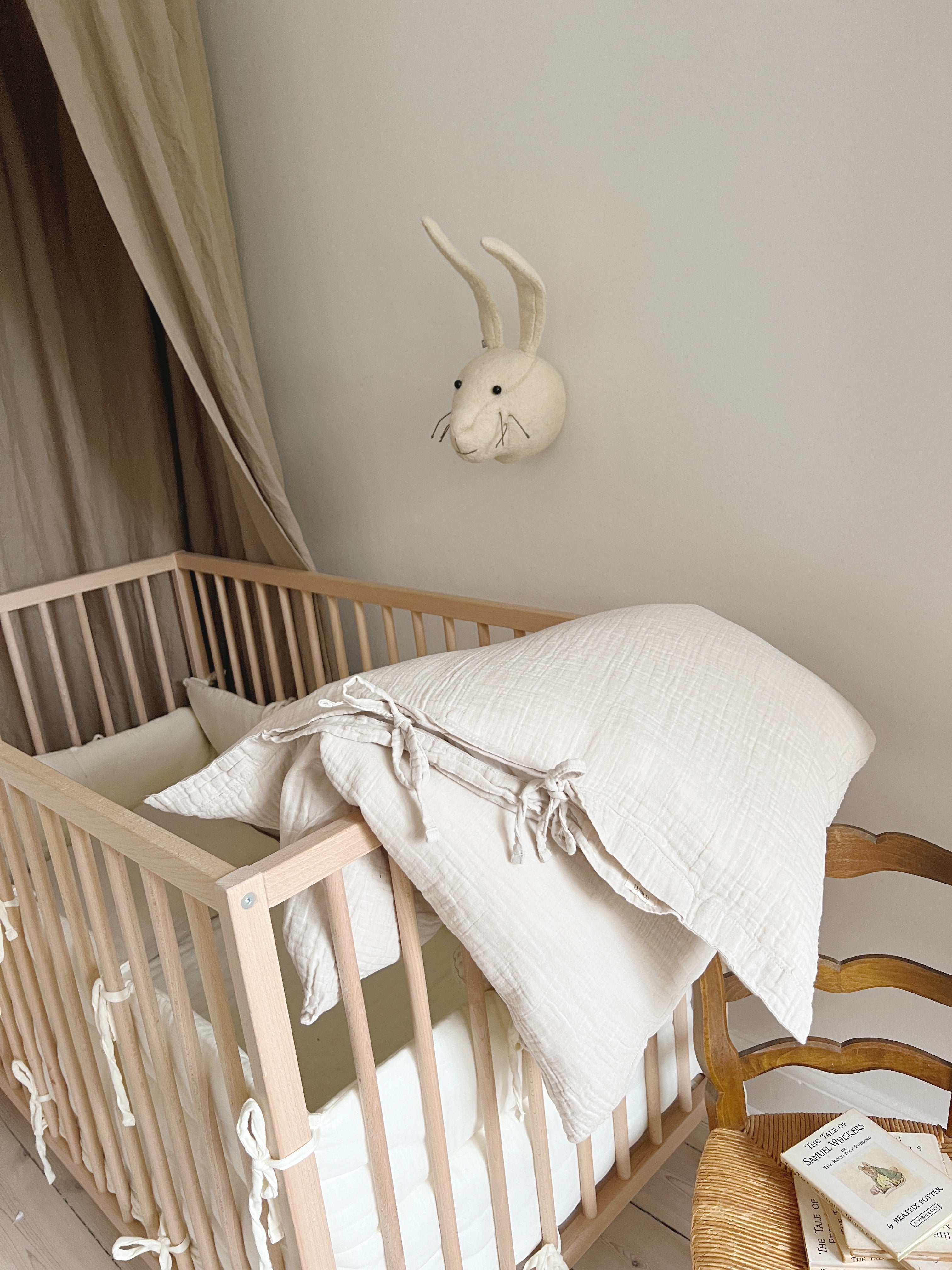 Lubilu Muslin Bedding Junior Beige