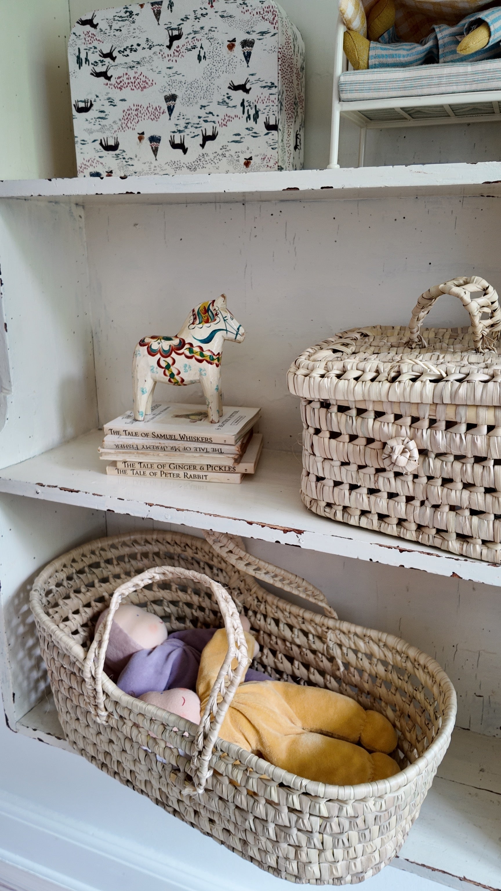 Doll Basket Palm leaf
