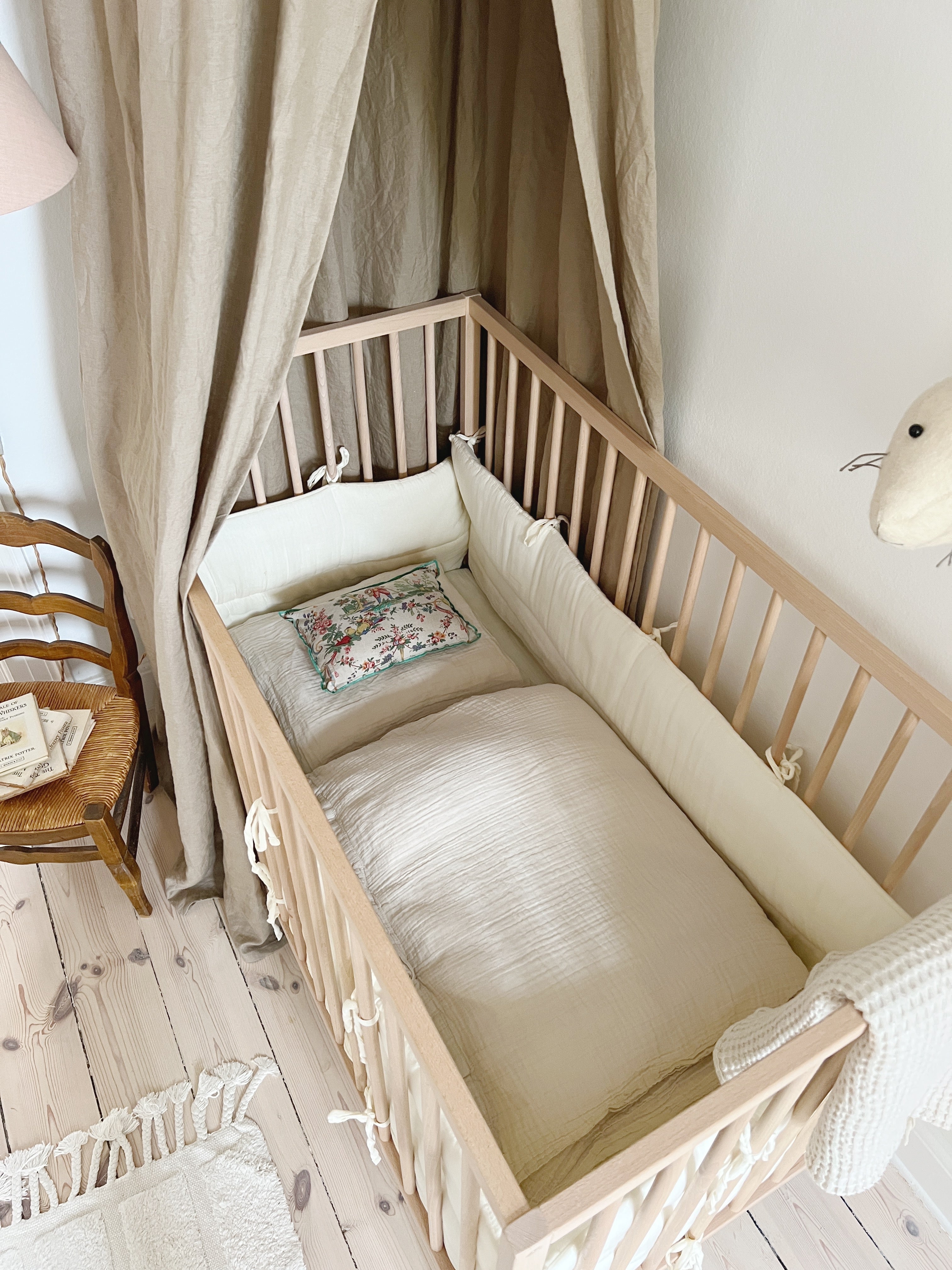 Lubilu Muslin Bedding Junior Beige