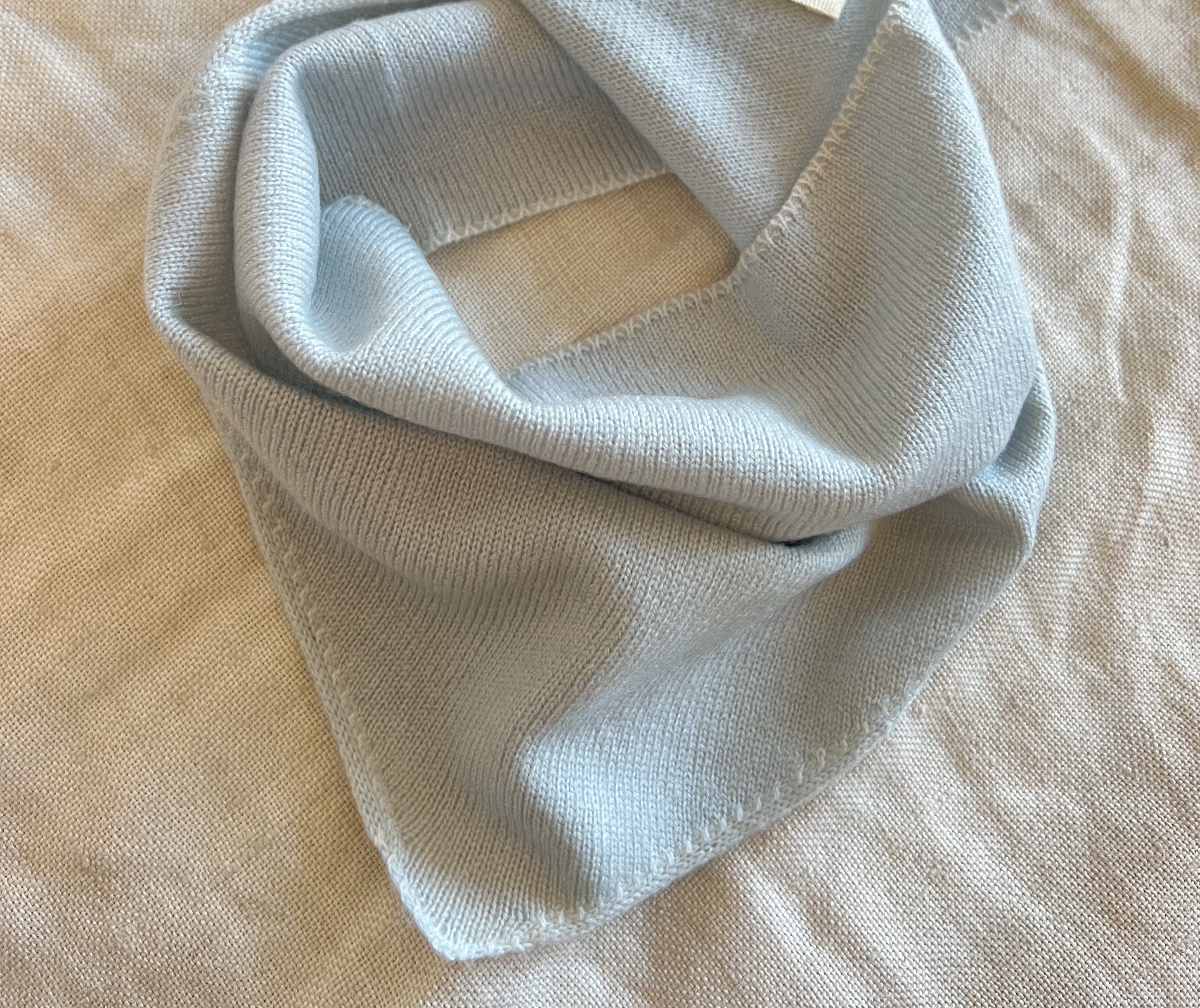Wool Baby & Kids Scarf Light Blue