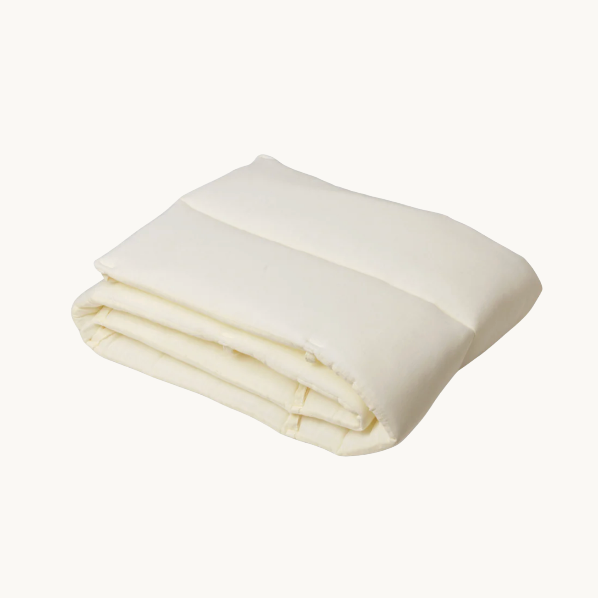 Crib Bed Bumper Cream