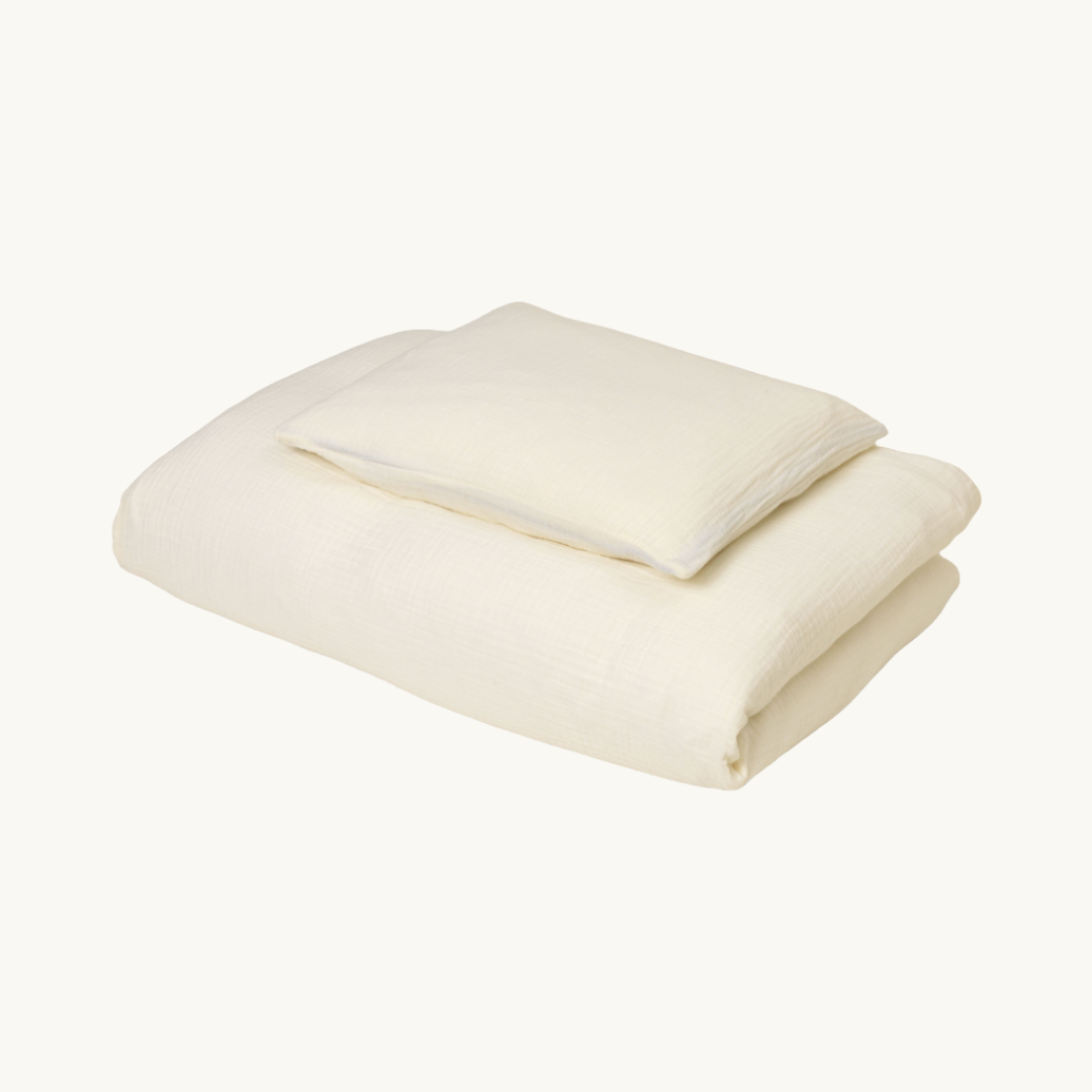 Muslin Bedding Junior Cream