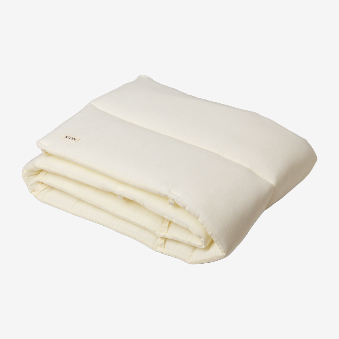 Crib Bed Bumper Cream