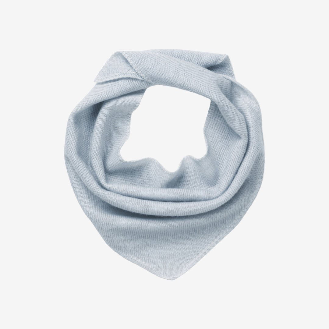 Wool Baby & Kids Scarf Light Blue