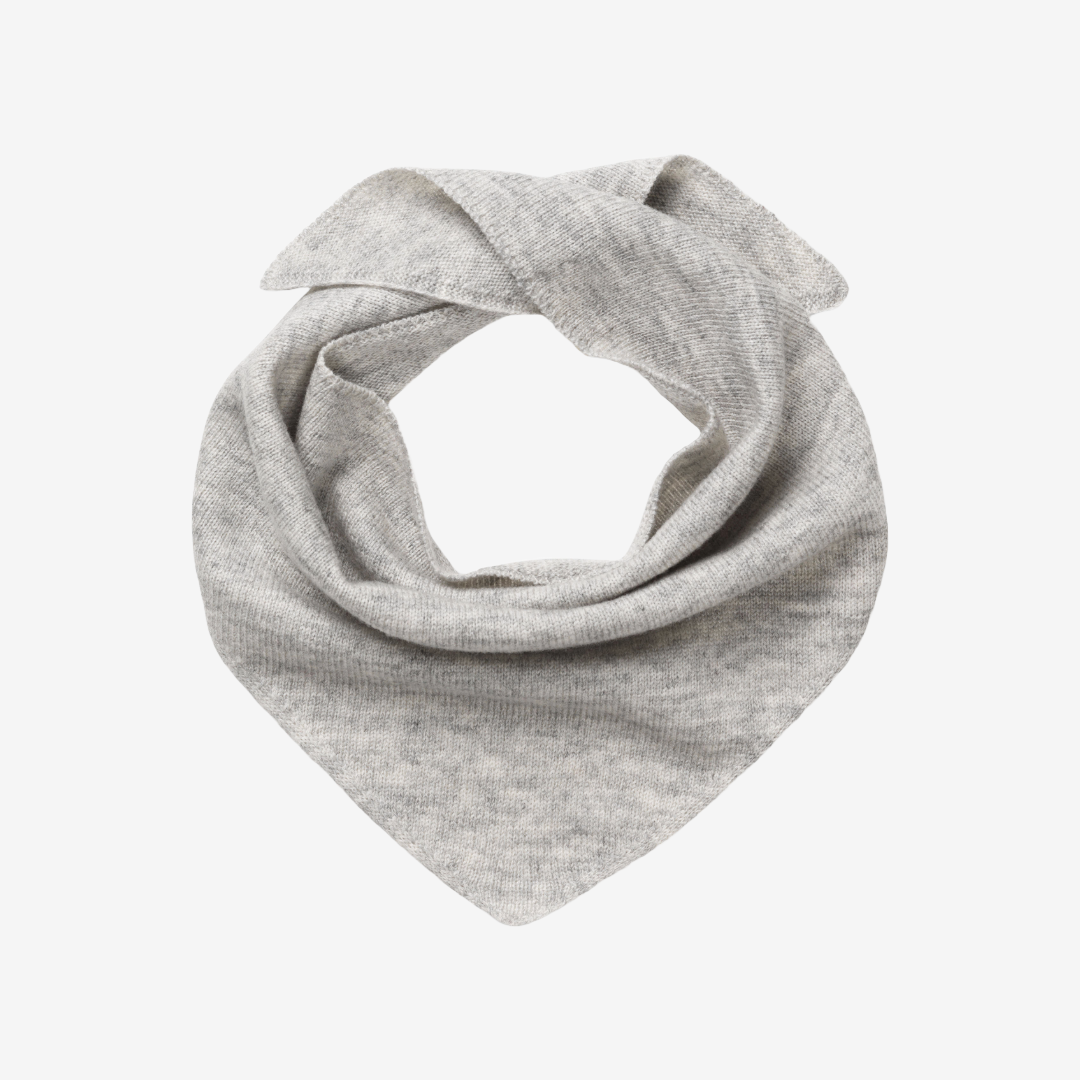 Wool Baby & Kids Scarf Grey Melange