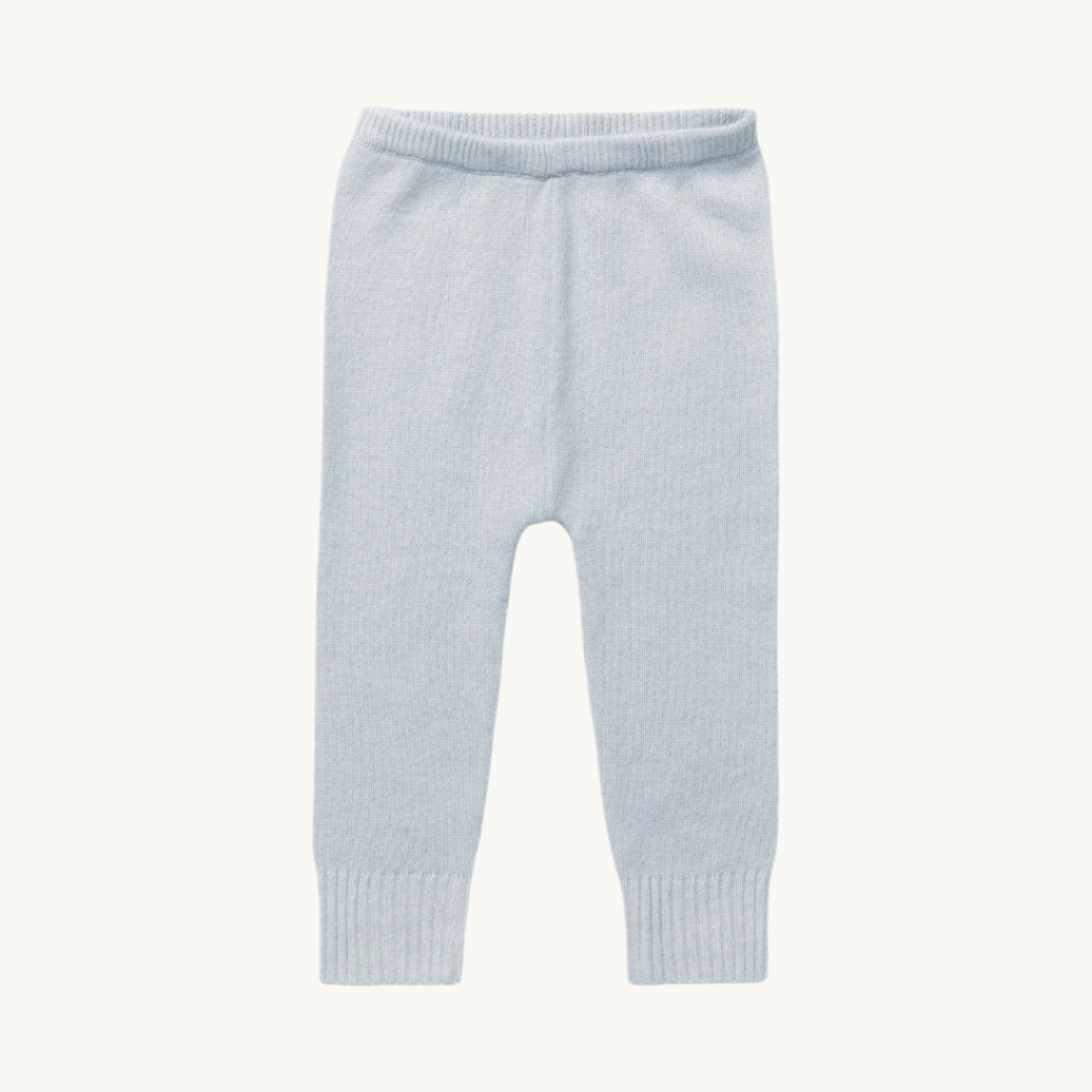 Cashmere Pants Light Blue