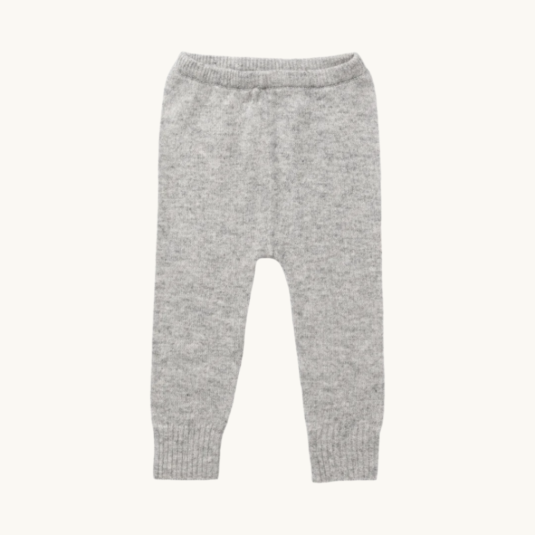 Cashmere Pants Grey Melange