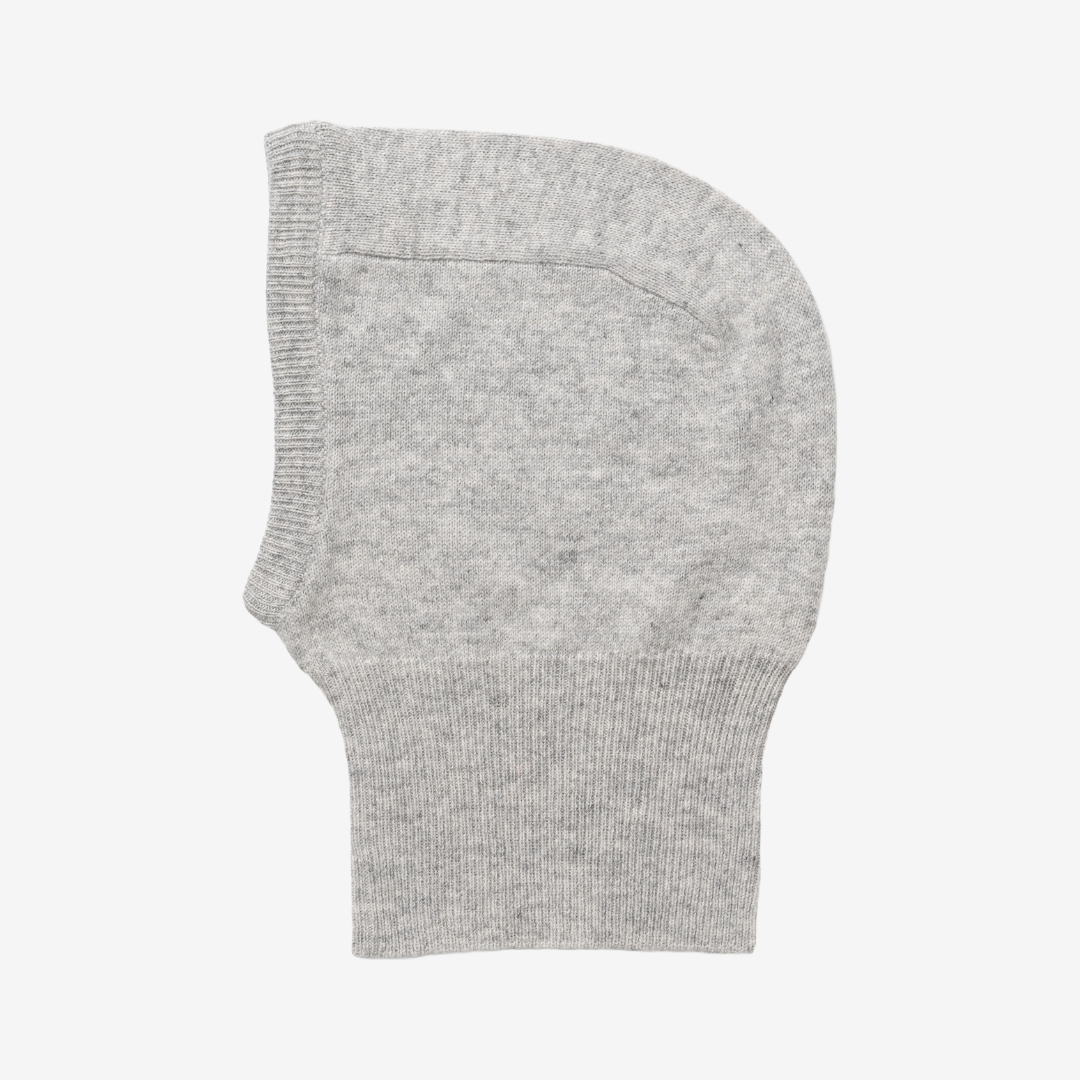 Cashmere Balaclava Grey Melange