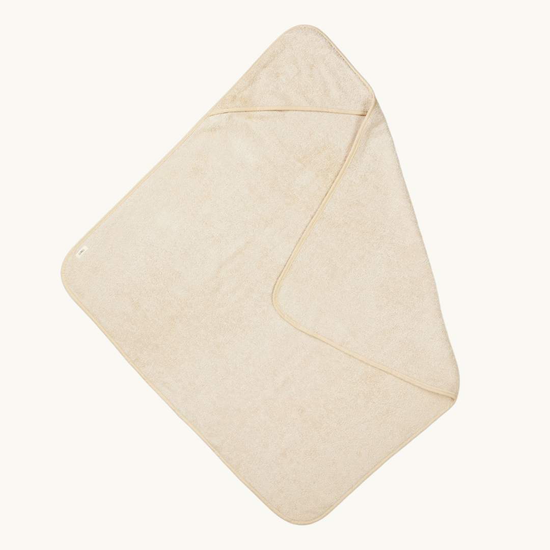 Organic Hooded Towel Natural