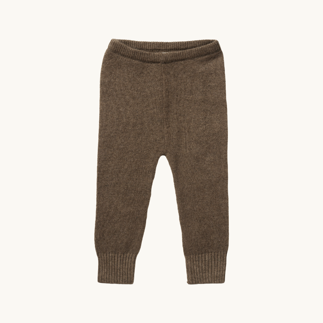 Cashmere Pants Grey Brown