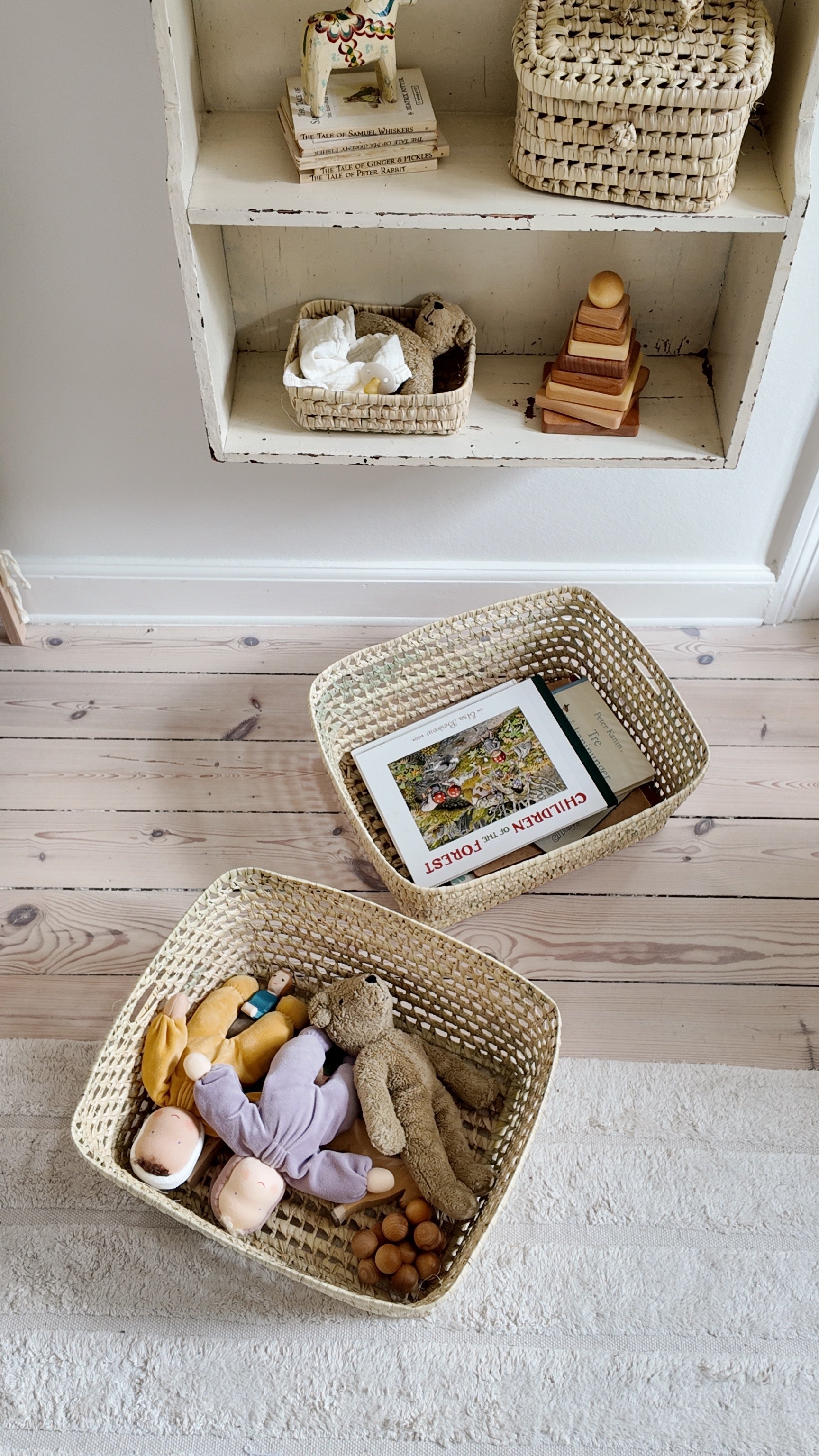 Palm Leaf Basket L48