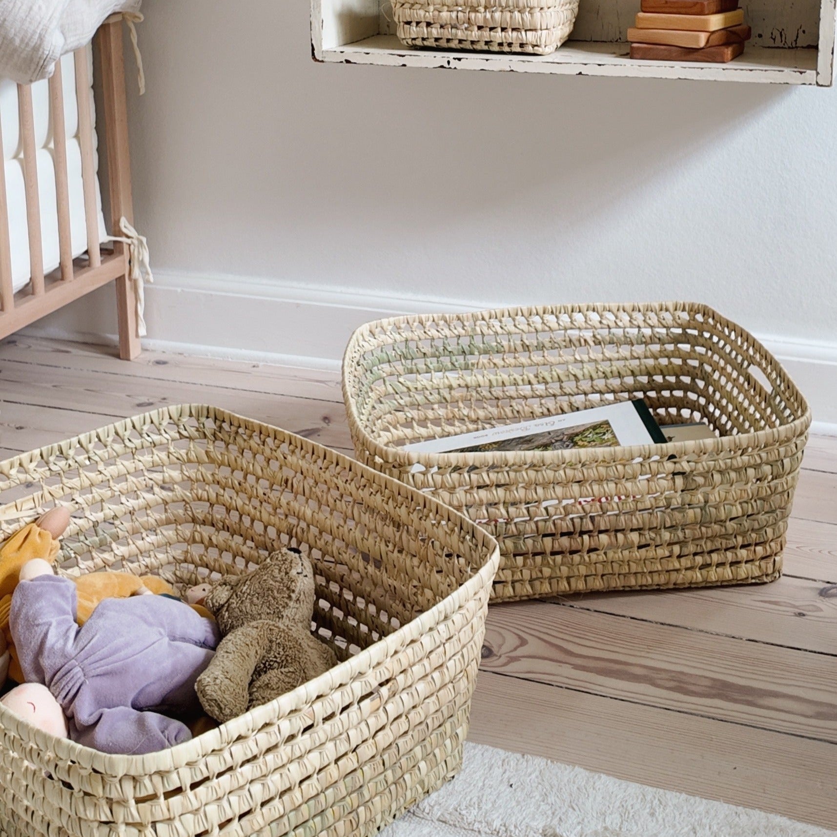 Palm Leaf Basket L48